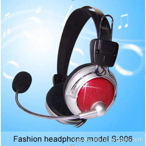 Aovo-S906 Low Price Headband Headphone/Headset with Microphone